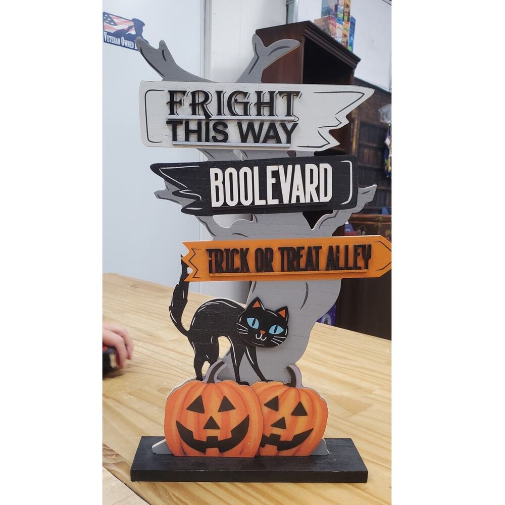 Ashland Table Décor Happy Halloween (Fright This Way), **NEW**